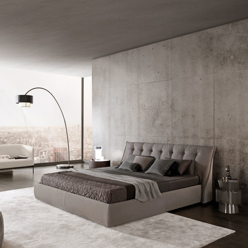 Zweierbett - SUMO - MisuraEmme SpA - modern / Polster / Stoff