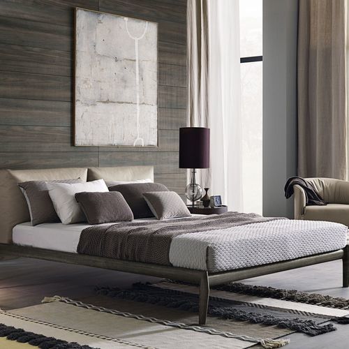 Zweierbett - ELADIO - MisuraEmme SpA - modern / Polster / Stoff