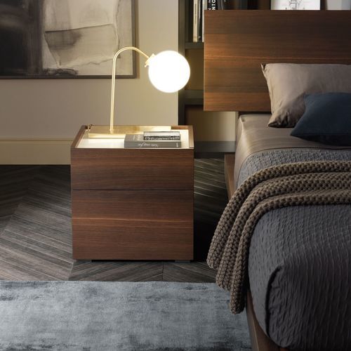 Moderne Kommode - CUBE - MisuraEmme SpA - melaminbeschichtet / Holz / Eukalyptusholz