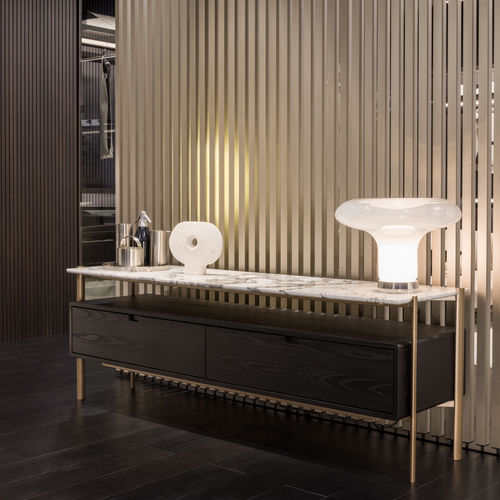 Hohes Sideboard - EROS - MisuraEmme SpA - modern / Metall / Bronze