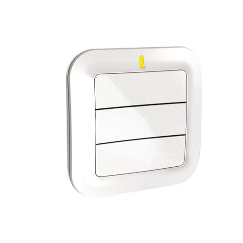Schalter für Rollläden - TYXIA 2330 - DELTA DORE - Druck / Aufputz / 3-fach