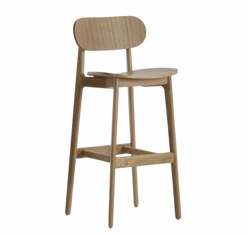 Moderner Barstuhl - PLC - Modus - Holz / für Privatgebrauch / ohne Armlehnen