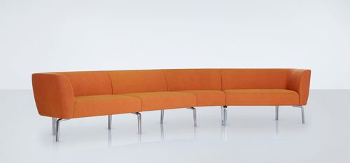 Modulsofa - APRIL SYSTEM - Modus - modern / Stoff / orange