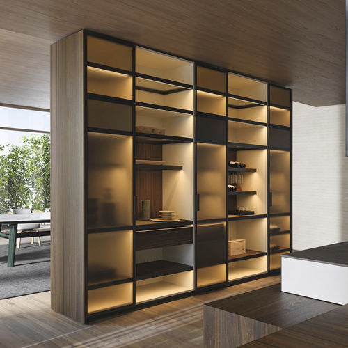 Decke/Boden-Regal - ATELIER - Molteni&C - modern / Aluminium / Keramik