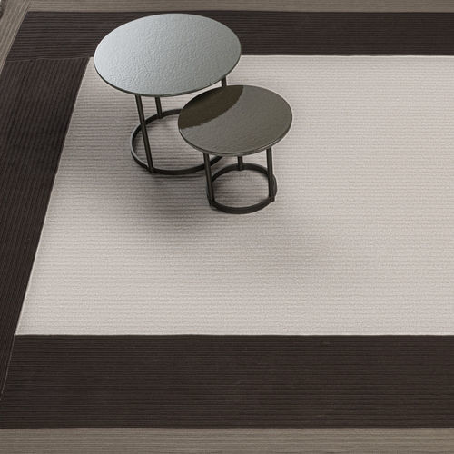 Moderner Teppich - MUSCO - Molteni&C - monochrom / mit geometrischen Motiven / Polypropylen