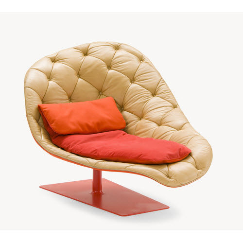 Moderne Liege - BOHEMIAN - MOROSO - Stoff / Leder / Harz