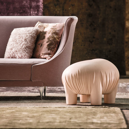 Sitzkissen / originelles Design - ANOMALY - MOROSO - Leder / andere Formen / beige