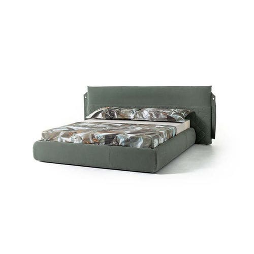 Doppelbett - CAMP - MOROSO - modern / Polster / Kopfteil