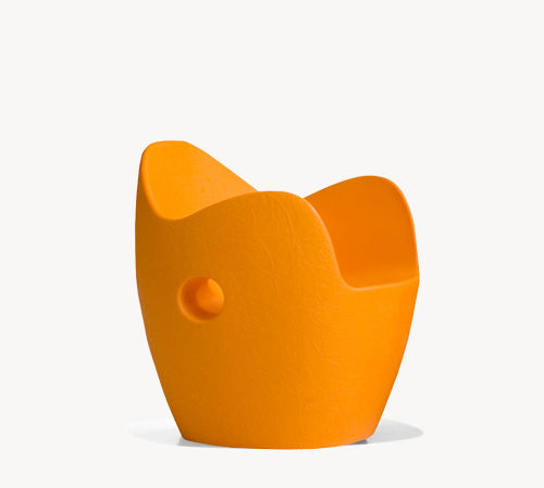 Moderner Sessel - O-NEST - MOROSO - Polyethylen / Polyethylen / wasserdicht