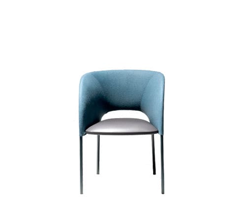Moderner Stuhl - YUMI - MOROSO - für den Innenraum / für Außenbereich / Leder