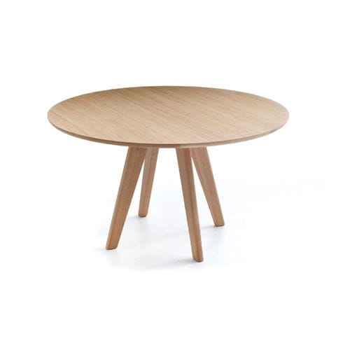 Moderner Tisch - MATHILDA - MOROSO - MDF / Gestell aus Eiche / rechteckig