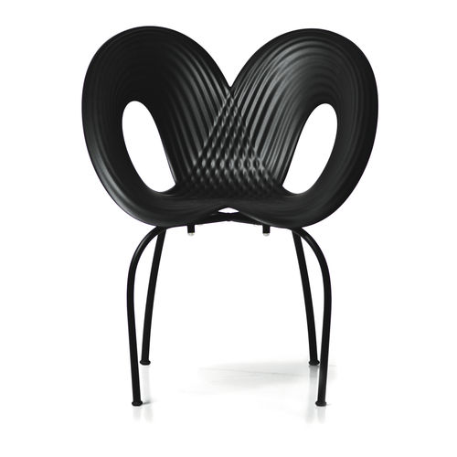 Stuhl / originelles Design - RIPPLE  - MOROSO - für Außenbereich / Thermoplast / Polypropylen