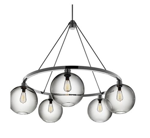 Moderner Kronleuchter - SOLA 36 CHANDELIER - Niche Modern - Glas / mit Glühlampe