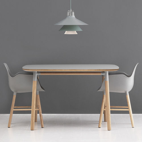 Moderner Tisch - FORM - Normann Copenhagen - Eiche / Linoleum / rechteckig