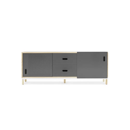 Modernes Sideboard - KABINO - Normann Copenhagen - lackiertes MDF / gestrichenes Holz