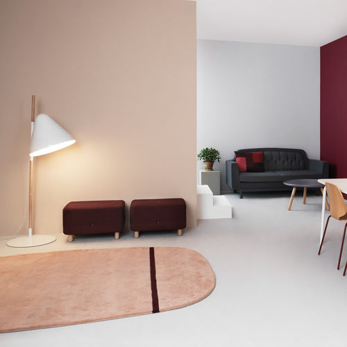 Stehleuchte - HELLO - Normann Copenhagen - Stahl / modern / mit Kabel