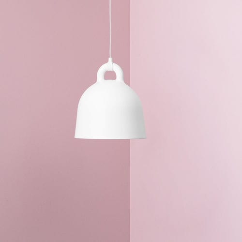 Hängelampe - BELL - Normann Copenhagen - Aluminium / modern / mit Kabel