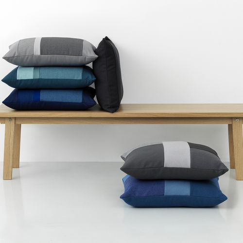 Kissen für Sofas - BRICK - Normann Copenhagen - rechteckig / Motiv / Stoff