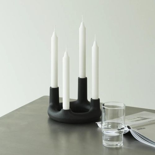 Gusseisen-Kerzenhalter - TRIN - Normann Copenhagen - nicht angegeben