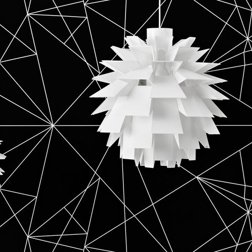 Hängelampe - NORM 69 - Normann Copenhagen - Kunststoff / originelles Design / mit Kabel