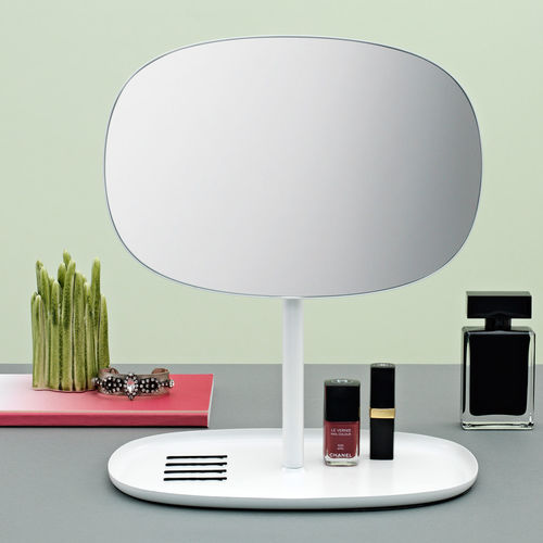 Tischspiegel - FLIP - Normann Copenhagen - modern / Stahl / horizontal