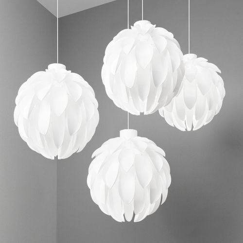 Hängelampe - NORM 12 - Normann Copenhagen - Kunststoff / originelles Design / mit Kabel