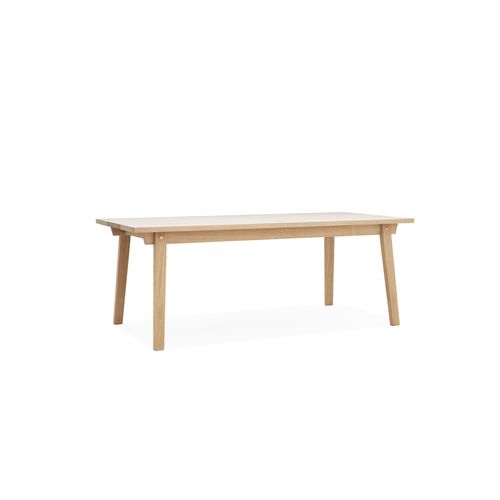 Moderner Esstisch - SLICE - Normann Copenhagen - Eiche / rechteckig / für Privatgebrauch