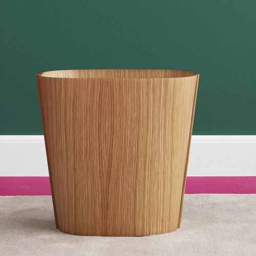 Holz-Abfallbehälter - Normann Copenhagen - ohne Deckel / modern / Einzel