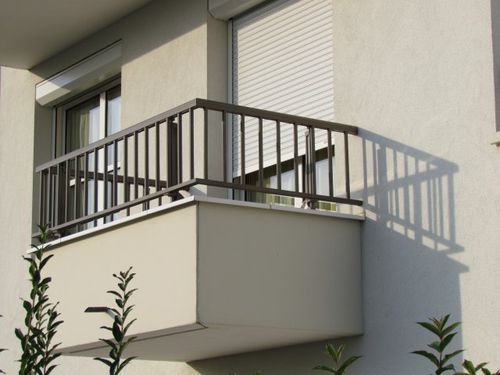 Aluminium-Geländer - ANTARES  - Horizal - mit Stangen / für Außenbereich / für Balkon