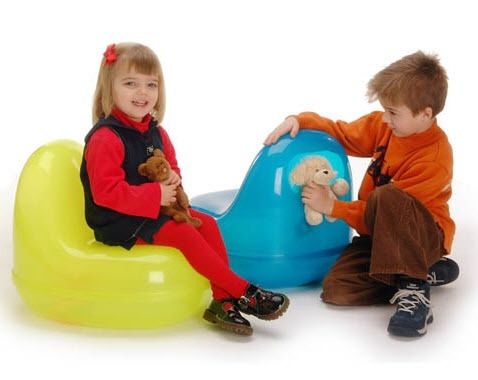Stuhl / originelles Design - KAPSULE - Offi - Kunststoff / für Kinder / für Privatgebrauch