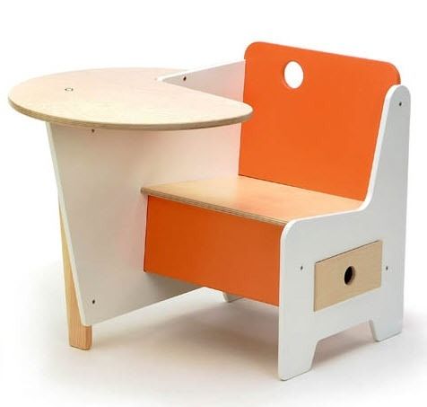 Moderner Schreibtisch - DOODLE - Offi - Holz / mit Gestell aus Paneelen / für Kinder