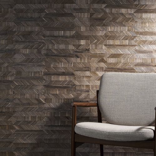 Innenwandverkleidung - Enchanting Planks - Phillip Jeffries - Naturfaser / texturiert / in Naturoptik