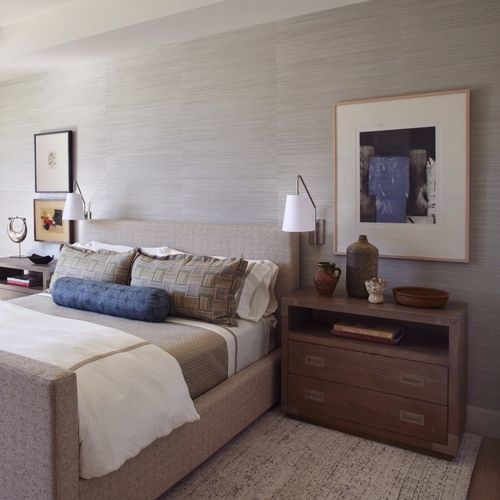 Moderne Tapete - Bermuda Hemp - Phillip Jeffries - Stoff / Naturfaser / einfarbig