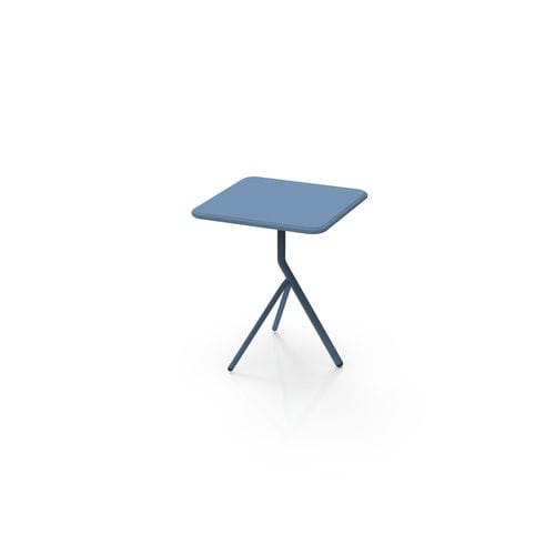 Moderner Bistrotisch - SLING - SDC_lab - Stahl / Gestell aus Stahl / quadratisch