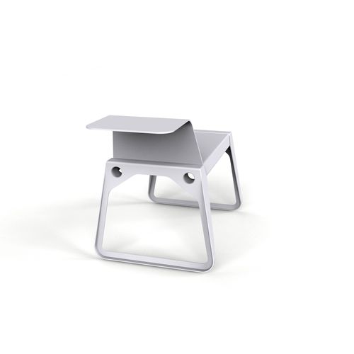 Moderner Stuhl - ACÀ ALLÀ 1 - SDC_lab - für den Innenraum / Metall / Gestell aus Metall