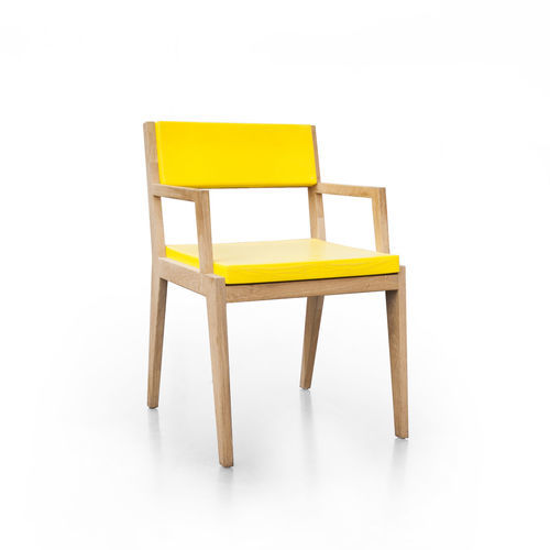 Moderner Sessel - ROOM 26 04 - SDC_lab - Stoff / Leder / Holz