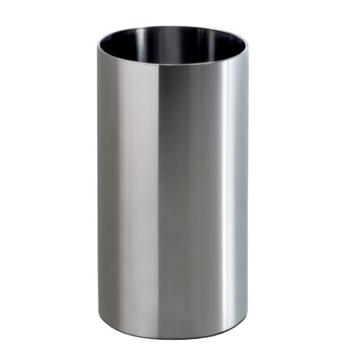 Abfallbehälter / gebürsteter Edelstahl - NOX MAGNUM - REXITE - mit Deckel / für Außenbereich / für den Innenraum