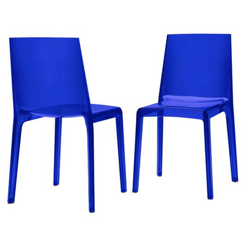 Moderner Stuhl - EVELINE - REXITE - für den Innenraum / für Außenbereich / Polycarbonat