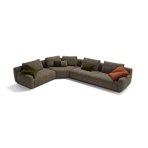Modulsofa - Joint - Rossi di Albizzate - Eck / modern / Stoff