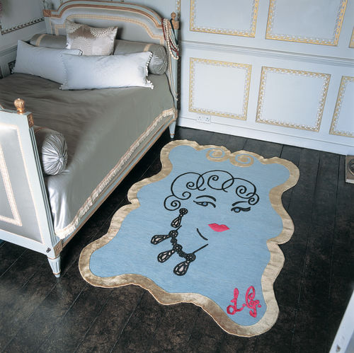 Moderner Teppich - GLAMOUR GIRL - The Rug Company - Motiv / Wolle / Seide