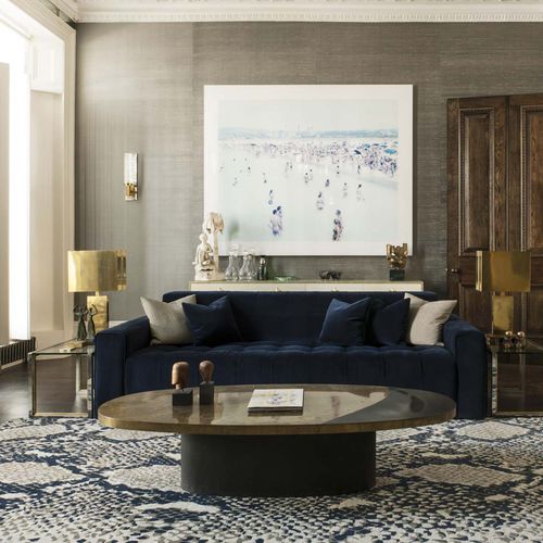 Moderner Teppich - PYTHON GLORY - The Rug Company - Motiv / Tibetanische Wolle / rechteckig