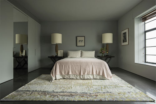 Moderner Teppich - TIDAL - The Rug Company - Motiv / Seide / Bambus