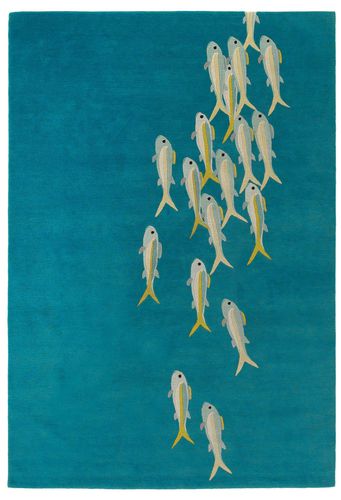 Moderner Teppich - FISHES  - The Rug Company - Motiv / Wolle / Tibetanische Wolle