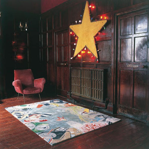 Moderner Teppich - FLYTIP - The Rug Company - Motiv / Wolle / Seide