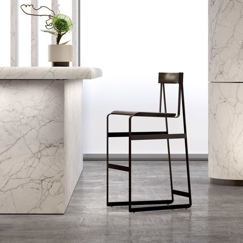 Moderner Barstuhl - PIEDMONT #3 STOOL  - Skram Furniture - für den Innenraum / Eiche / Nussbaum