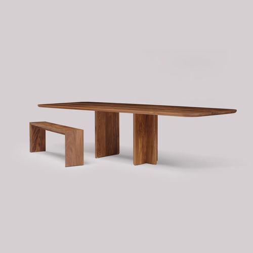 Moderner Tisch - LINEGROUND FARM - Skram Furniture - Eiche / Nussbaum / Kirschbaum