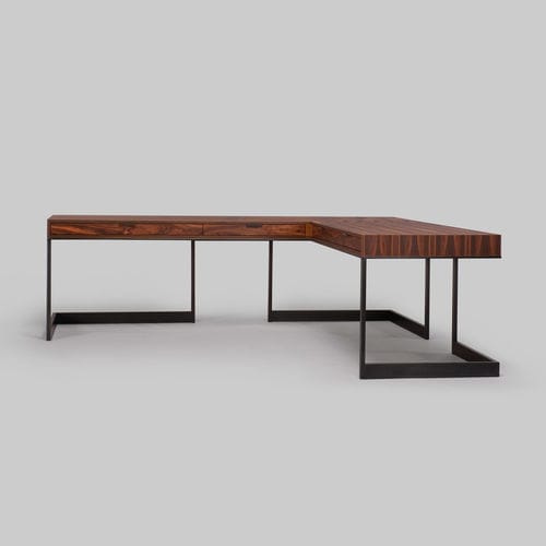 Chefschreibtisch - WISHBONE  - Skram Furniture - minimalistisches Design / Eiche / Nussbaum