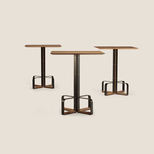 Moderner Bistrotisch - PIEDMONT  - Skram Furniture - Eiche / Nussbaum / Kirschbaum