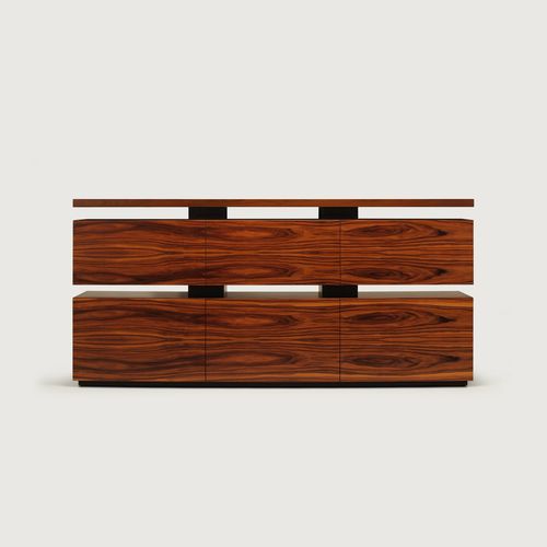 Modernes Sideboard - WISHBONE  - Skram Furniture - Nussbaum / Esche / Buche