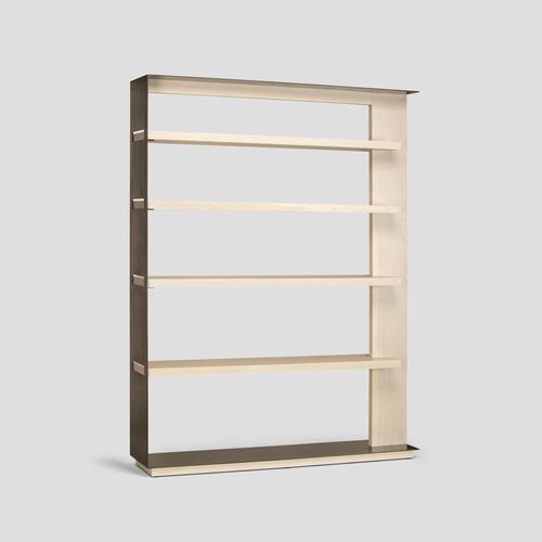 Trennwand-Regal - WISHBONE - Skram Furniture - modern / Holzfurnier / Contract